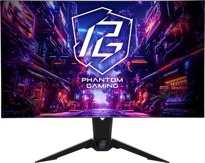 Monitor gaming Asrock PGO32UFS, 31.5", 4K OLED, i zi