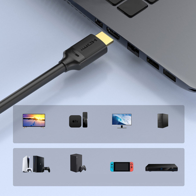 Kabllo HDMI CHOETECH XHH-TP20 2.1, 8K 60Hz, 2m, i zi