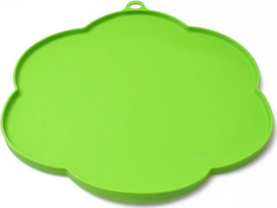 Tapet silikoni për mace Catit Flower, 30 cm, jeshil