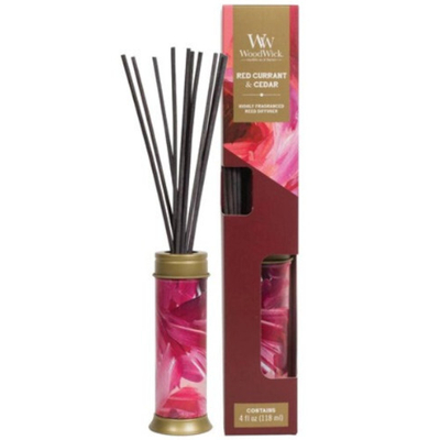 Shpërndarës arome WoodWick Red Currant & Cedar, 118 ml