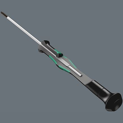 Прецизна шрафцигер Wera Kraftform Micro T6, TORX, 40mm, зелена