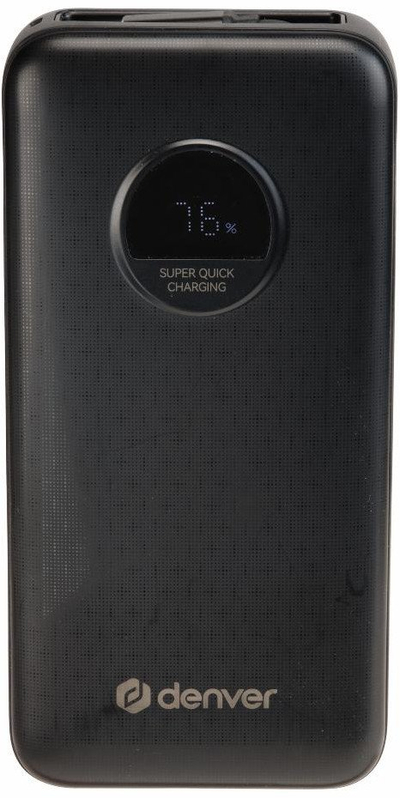 Powerbank Denver PQC-20065, 20000mAh, PD 65W, i zi