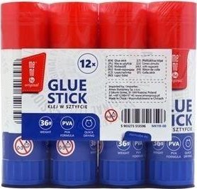 Set ngjitësi në shkop MemoBe Glue Stick, 36g, 12 copë