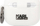 Kapak AirPods 3 Karl Lagerfeld KLACA3SILKCW, silikon, i bardhë
