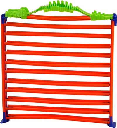 Set parkim veturash LEAN Toys 2 in 1, 8 vetura, portokalli blu