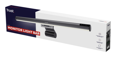 Dritë monitori Trust SHYNE Light Bar 25483, LED, montim në monitor, gri e zezë