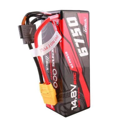 Bateri LiPo Gens Ace 4S1P, 6750 mAh, 14.8V 60C, me XT90