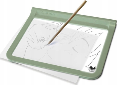 Осветлена табла за цртање Kidydraw Pro Light Board, за учење пишување и цртање, пренослива