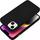 Силиконска маска Forcell Card Case за iPhone 14 Plus, со џеб за картичка, мат, црна