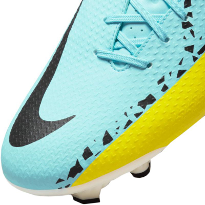 Këpucë futbolli Nike Phantom GT2 Academy FG MG DA4433 407, material që merr frymë, ngjyrë blu