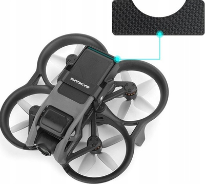 Kapak baterie droni Sunnylife AT-DC503-D për DJI Avata, plastike ABS, i zi