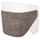 Kolltuk Doper 68x72x76Hcm (HM9590.06), bardhë/ gri