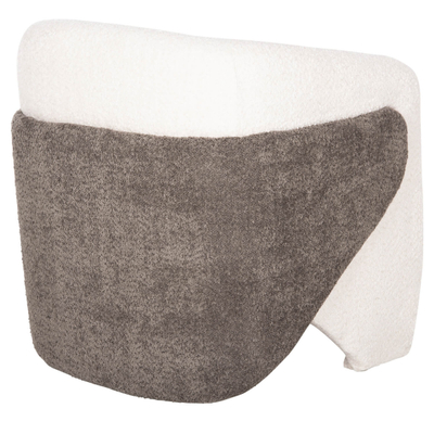 Kolltuk Doper 68x72x76Hcm (HM9590.06), bardhë/ gri