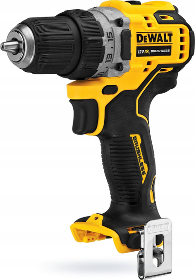 Акумулаторска вежба DeWALT DCD701N XJ, 12V, 2Ah, жолта
