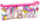 Penar shkollor Lean, transparent, dizajn donut dhe unicorn, shumëngjyrësh, 20 x 8.5 x 4cm