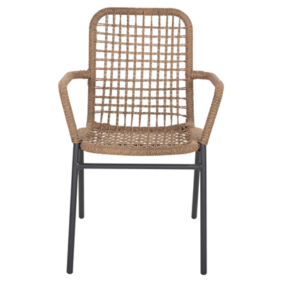 Kolltuk Spano prej alumini 55,5x58x81Hcm (HM6046), bezhë