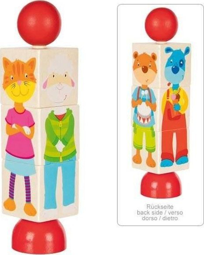 Puzzle Rotar Gok, kafshët