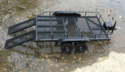 Rimorkjo RC Amewi Trailer 1:10 Crawler 22197, zinxhirë, LED, e zezë