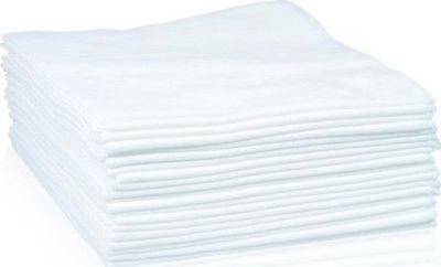 Peceta njëpërdorimshme për trajtime Disposable Treatment Cloths, 70 x 40 cm, 20 copë, të bardha