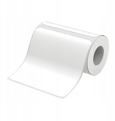Rrotull etiketa termike Niimbot T100*100-75, 100x100mm, 75 etiketa, e bardhë