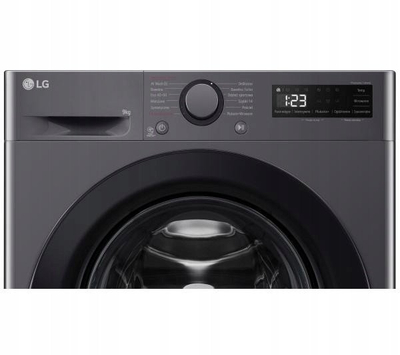 Lavatrice LG F4W90506J, 9 kg, 1400 rpm, grafit