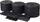 Set hantellash Bituminous Sports, 2x10kg, bituminoz, i zi