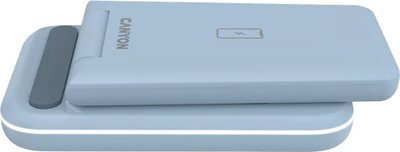 Stacion karikimi pa tel Canyon WS-304, 3 në 1, Fast Charging, blu