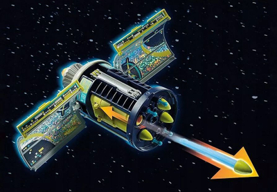 Set ndërtimi Playmobil Space 71369 Meteorite Destroyer, për fëmijë 4+, shumëngjyrësh
