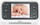 Monitor për bebe Alecto DVM-77, ekran 2.8", vizion nate, i bardhë