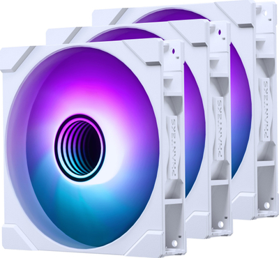 Ventilatorë PC Phanteks M25 Gen2, 140mm, DRGB PWM, ngjyrë e bardhë