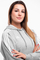 Bluzë me kapuç Adidas Tiro 24 Sweat W IR7509, për goca, xhep kangur, gri