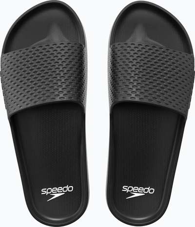 Shapka plazhi Speedo Entry Slide, për meshkuj, e zezë