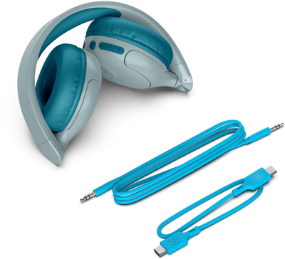 Kufjet JLab JBuddies Pop, Bluetooth, për fëmijë, të kaltra