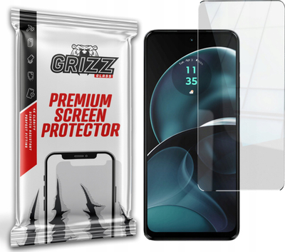 Xham mbrojtës hibrid GrizzGlass për Motorola Moto G14, shumë i kthjellët