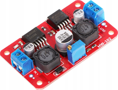 Modul konvertues DC DC PZDU 2826, step up dhe step down, i zi