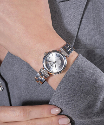 Orë dore për femra Guess Array GW0762L1, e argjendtë
