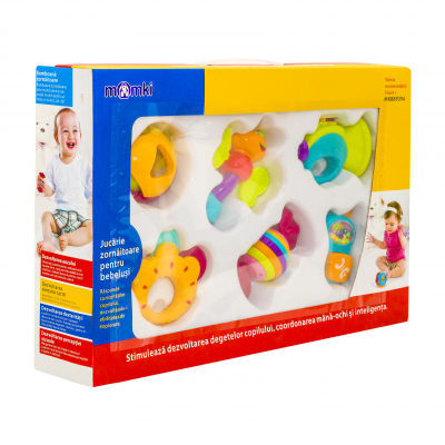 Set zile lodrash Hola, 6 copë, për foshnje, shumëngjyrëshe
