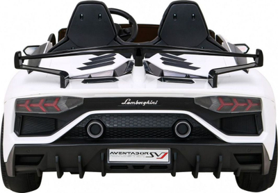 Makina elektrike për fëmijë Lamborghini Aventador SVJ Drift, 12V, me telekomandë, e bardhë