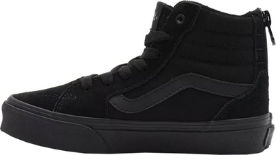 Atlete të larta fëmijësh Vans YT Filmore Hi Zip Jr, me zinxhir, të zeza