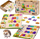 Puzzle druri PuzzleOk Animal Alphabet, 8 copa, me ngjyra