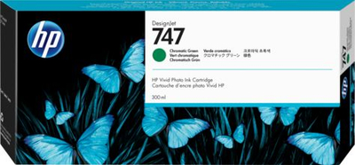 Patron boje HP 747 P2V84A, 300ml, Chromatic Green, jeshile