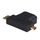 Adapter AV Akyga AK-AD-23, HDMI në Micro HDMI, HDMI në Mini HDMI, i zi