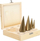 Maja shpuese Step AWTools (AW41000), HSS-TIN / KPL, 4 copë