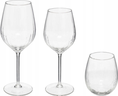 Set gotash SECRET DE GOURMET Volta, 12 copa, xham transparent