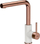 Rubinet Quadron Angelina PullOut SteelQ (84818011), i bronztë/i bardhë