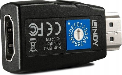Adaptor HDMI Lindy EDID Emulator, HDMI 2.0, 18G, i zi
