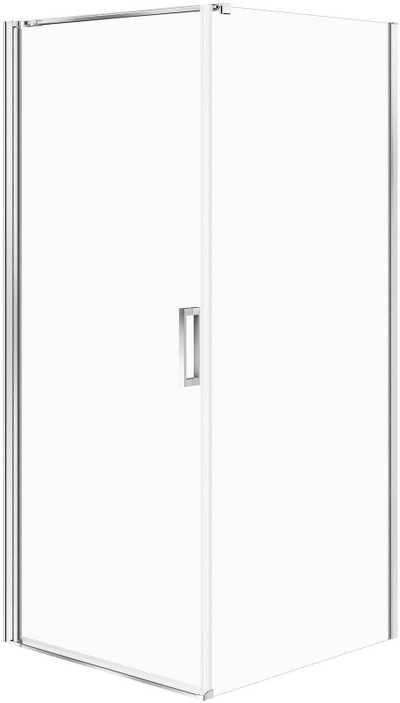 Kabinë dushi Cersanit Moduo C382, 80x80x195 cm, xham 6 mm, krom