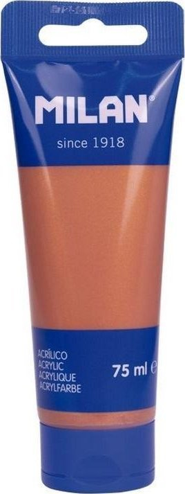 Bojë akrilike Milan, tub 75 ml, bakër metalik