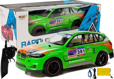 Makine garash me telekomandë Leantoys Rapid Legend, shkallë 1:10, 2.4GHz, jeshile