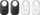 Tracker Samsung Galaxy SmartTag2, set me 4 copa, Bluetooth, i zi dhe i bardhë